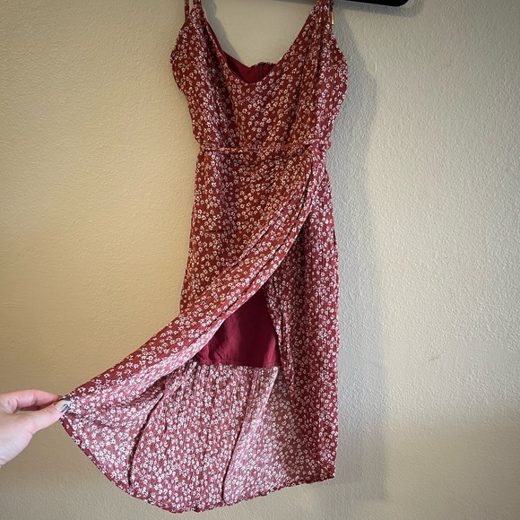 Hello Molly Red Floral Dress - Picture 7 of 14